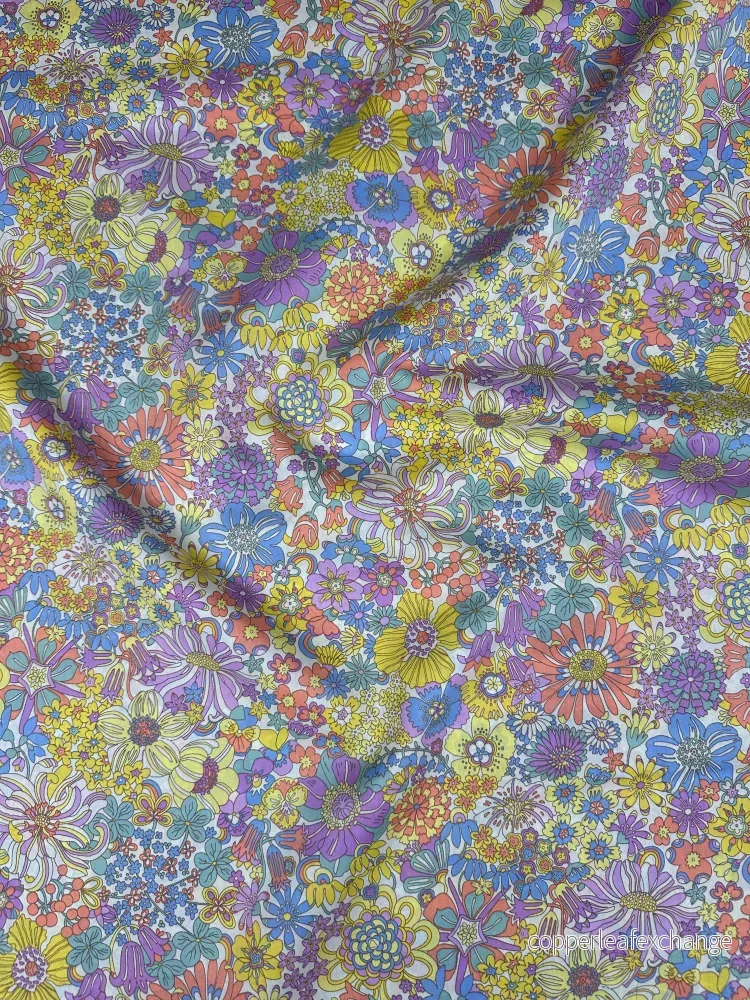 Liberty – Tana Lawn – Cotton – Rainbow Garden (C) Liberty – Tana Lawn – Cotton – Rainbow Garden (C)