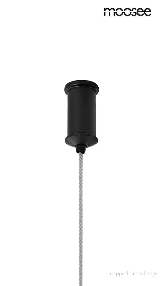 Taklampa MOOSEE - SHAPE 90, svart - Bild 3