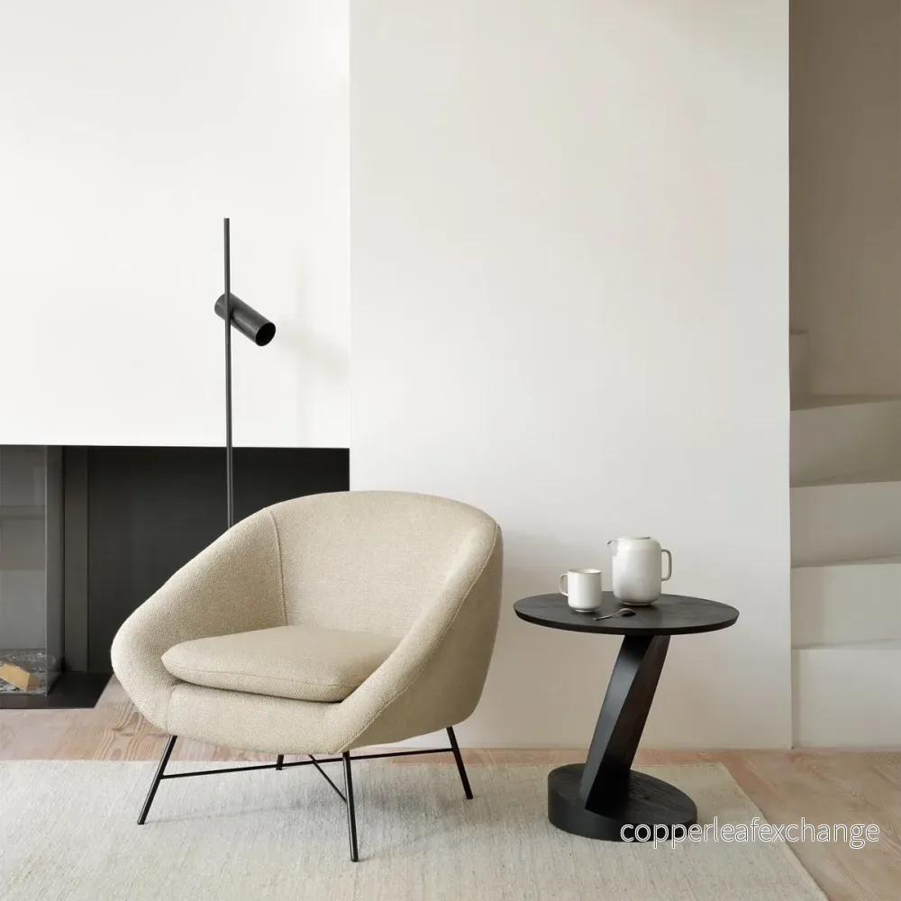 Fåtölj Barrow, Off White - Bild 2