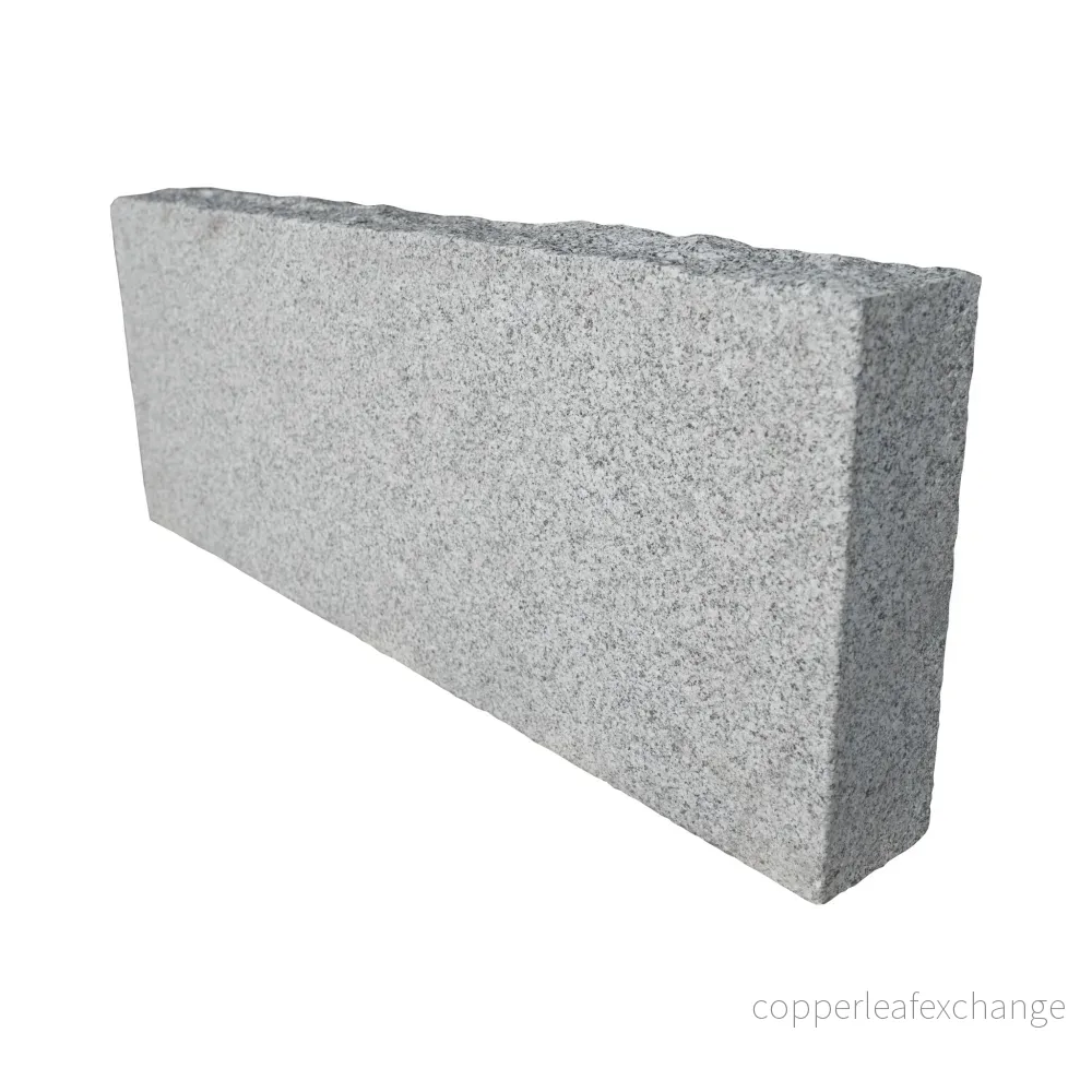 Granitkantsten Bergama RVB4 Combi Grå Rak 700-1100 - Bild 2