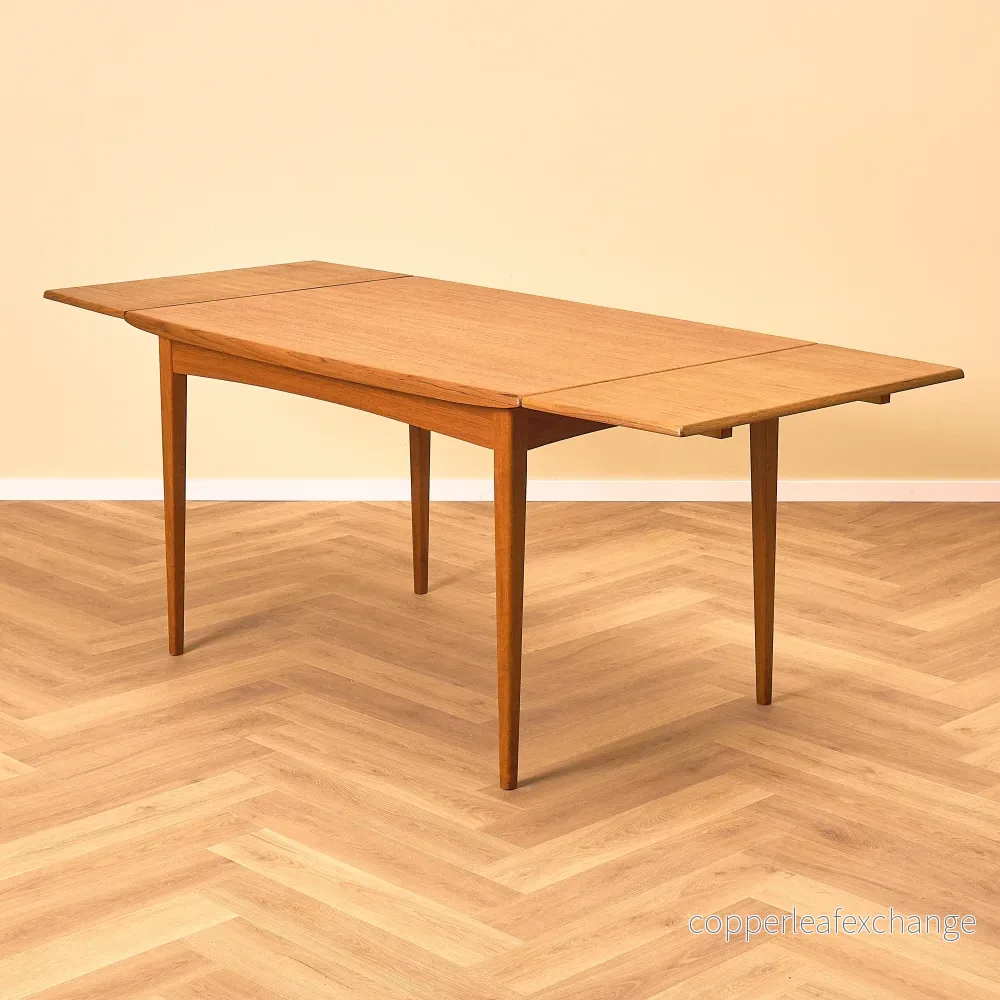 Svenskt rektangulärt matbord i teak från Rosendal Möbelfabrik, Rottne - Bild 2