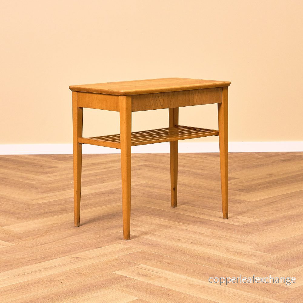 Svenska sängbord i teak av Svensk Möbelindustri - Bild 3