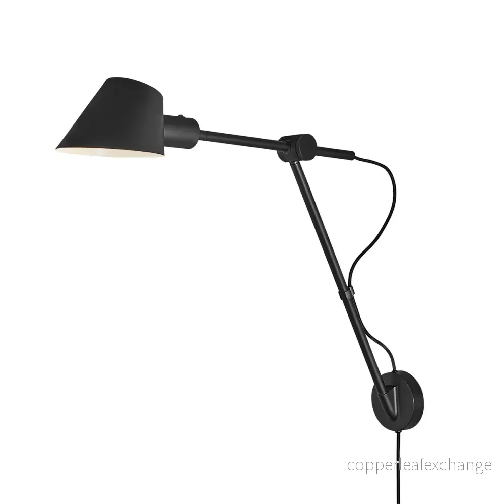 Vägglampa Stay, Svart Vägglampa Stay, Svart