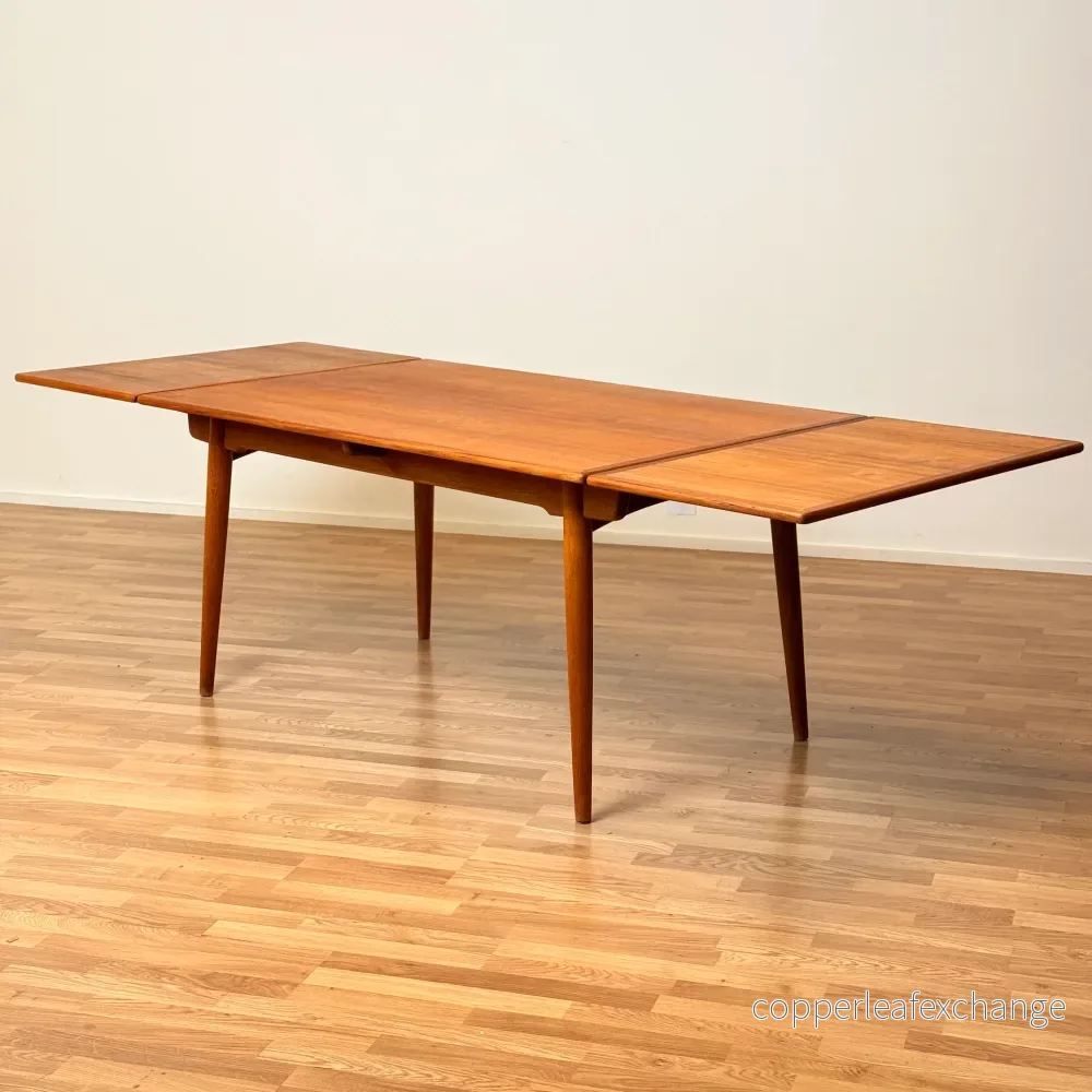 Matbord modell 'AT-312' i teak av Hans J. Wegner och Andreas Tuck, 1950-60-tal, Danmark - Bild 2