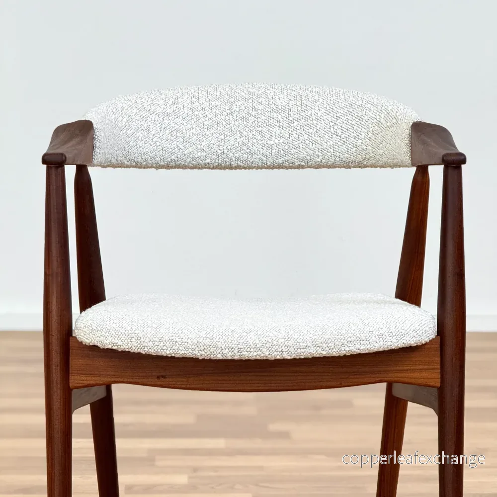 Set om 6 matstolar, modell 213, av Th. Harlev för Farstrup Møbler, 1950-60-tal, Danmark - Bild 2