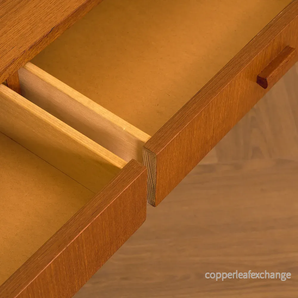 Svensk skänk / TV-bänk i teak och ek - Bild 3