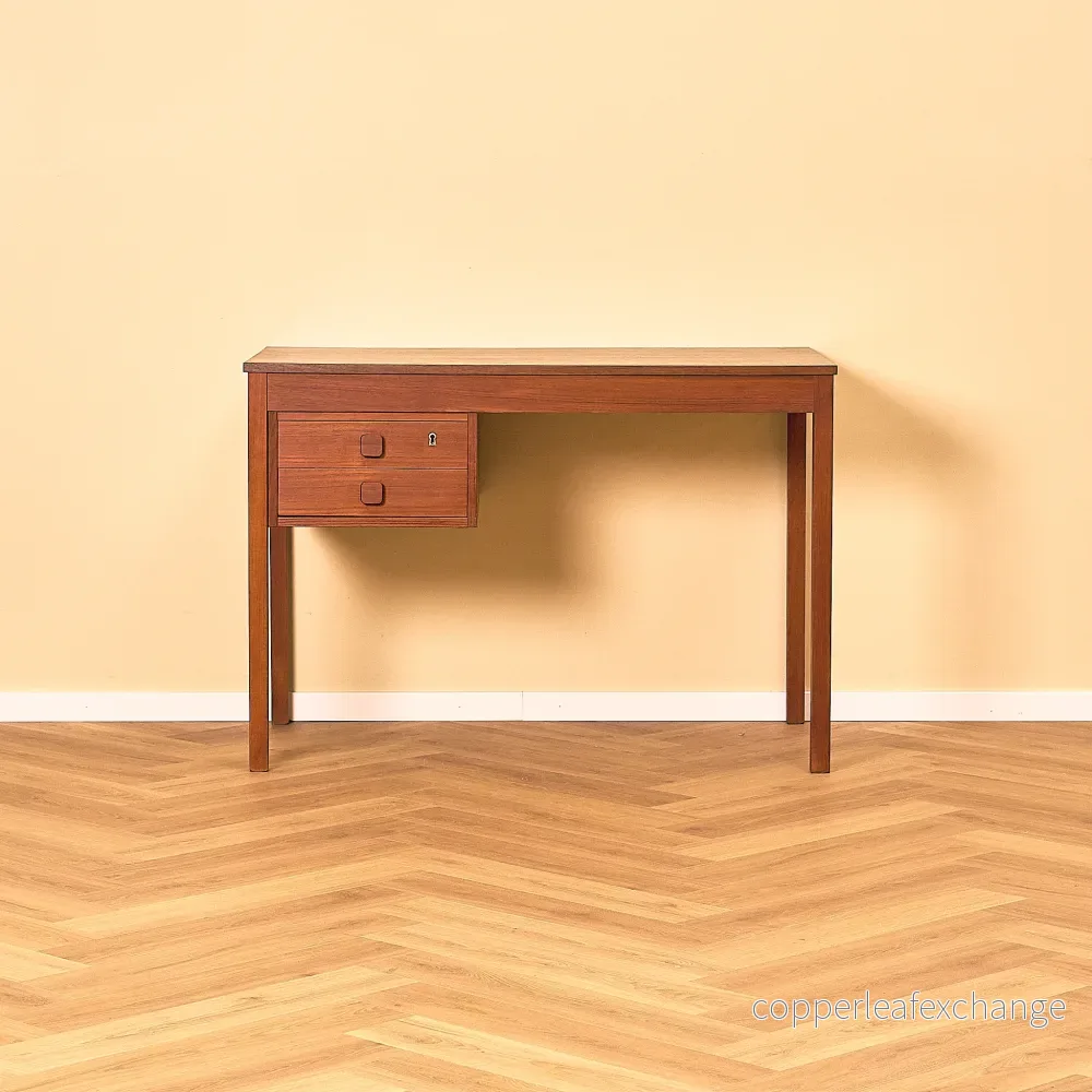 Vintage Teak Desk by Domino Møbler, Denmark 1960s