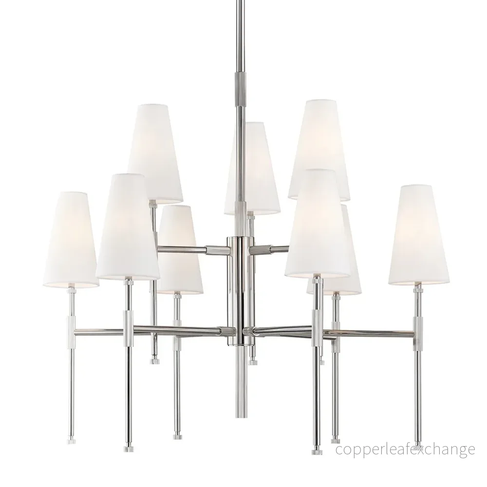 Taklampa Bowery, 9 st lampor - Bild 2