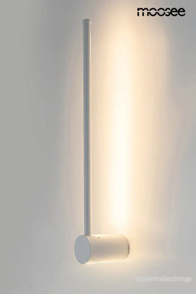 Vägglampa MOOSEE - OMBRE 60, vit - Bild 2