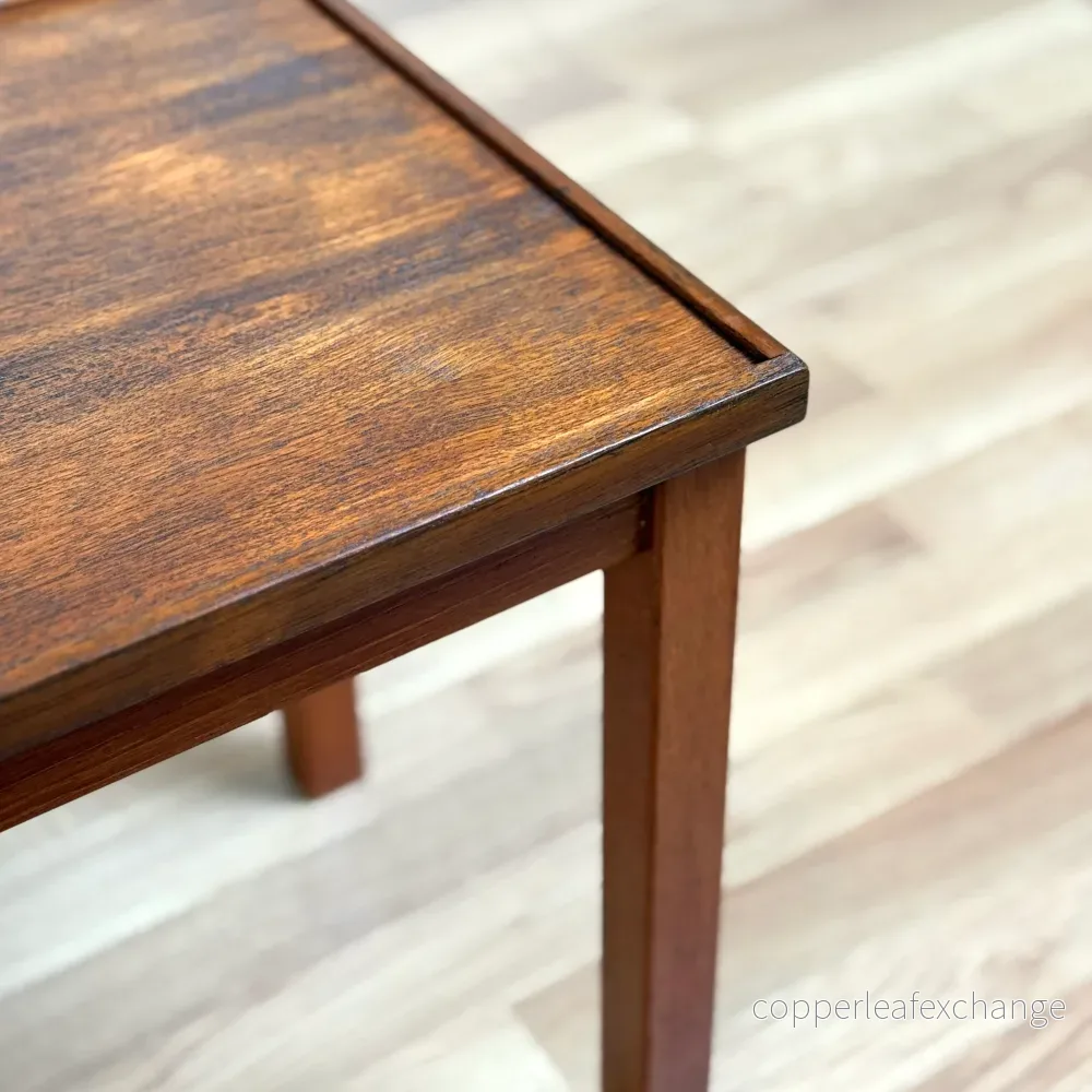 Svenskt sidobord / hallbänk i teak - Bild 3