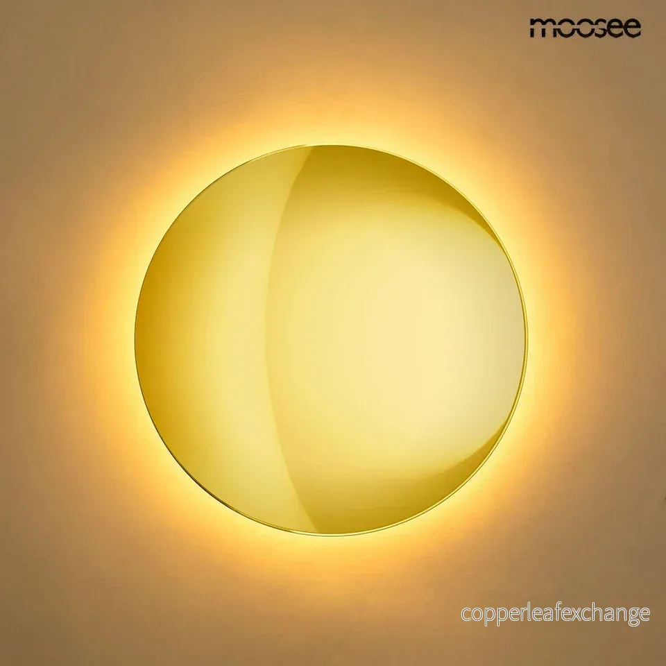 MOOSEE vägglampa SHADOW SUN 25 guld - Bild 3