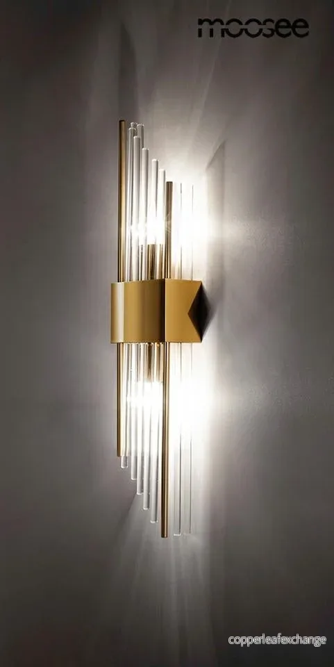 Vägglampa MOOSEE - SLANT, guld - Bild 2
