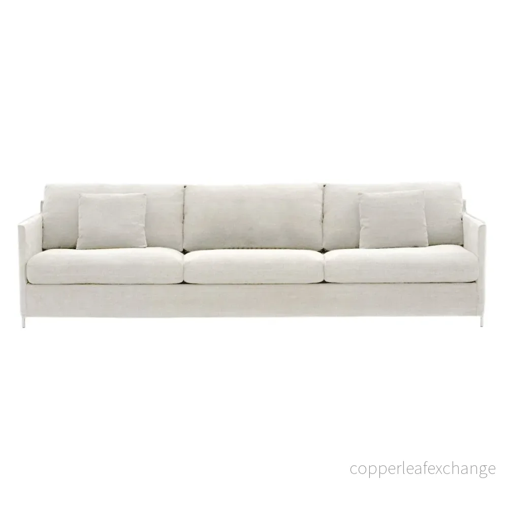 Soffa Petito 4-sits, Tristan Snow White (delad)