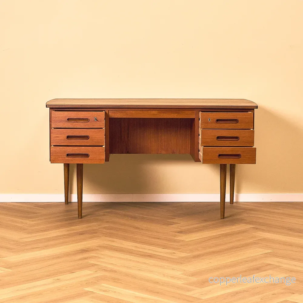 Vintage Teak Writing Desk by Edmund Jorgensen, Denmark 1960s - Bild 2