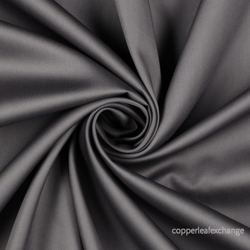 Cotton satin – Fine Luster, Soft – Rock Gray – 004