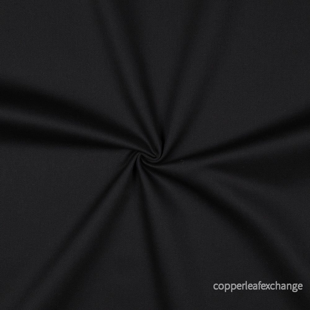 Cotton – Twill – Sturdy – Black – 001 Cotton – Twill – Sturdy – Black – 001