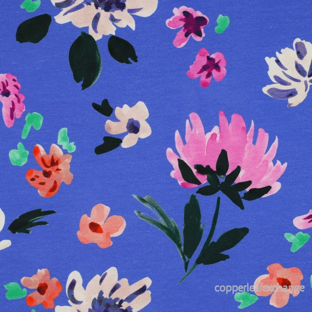Nerida Hansen - French Terry - Colette - Cotton - Light Blue