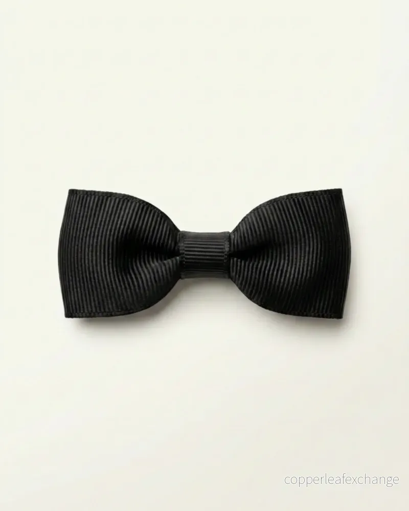 Liten hårrosett, black