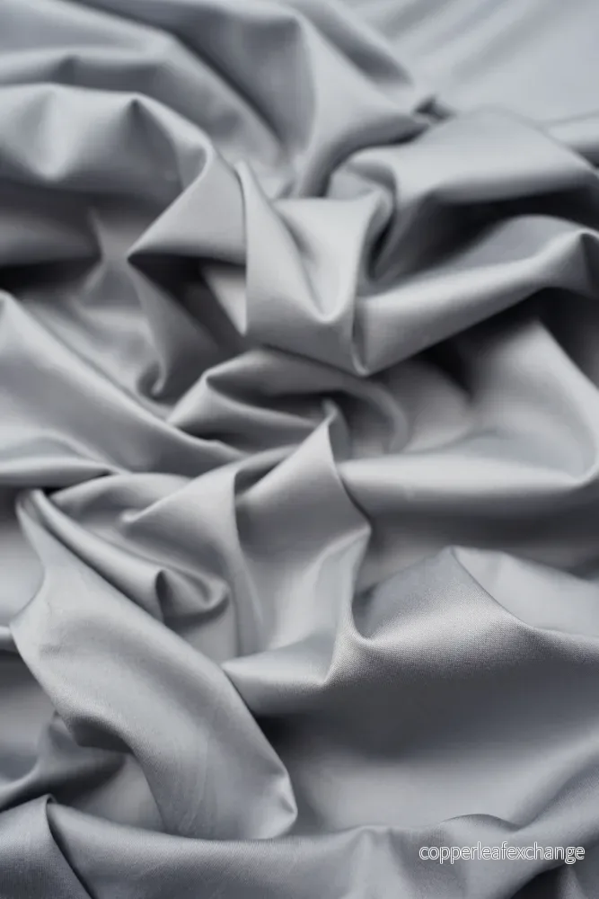 Cotton satin – Firm – Stretch – Cool Grey Cotton satin – Firm – Stretch – Cool Grey