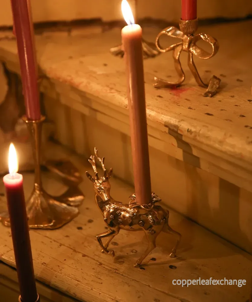 Lovely Deer Candle Holder Set - Bild 3
