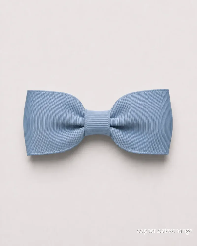 Liten hårrosett, french blue