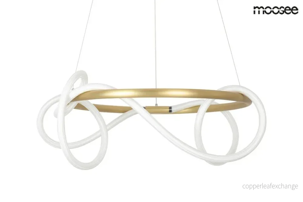 Taklampa MOOSEE - SERPIENTE 60, guld
