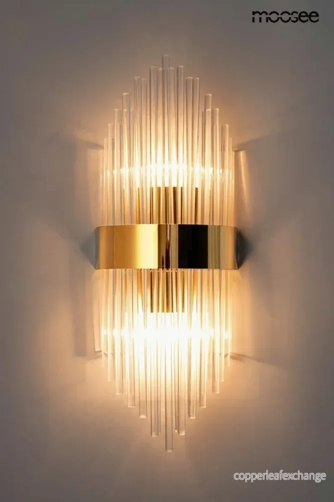Vägglampa MOOSEE - FLORENS M, guld - Bild 2