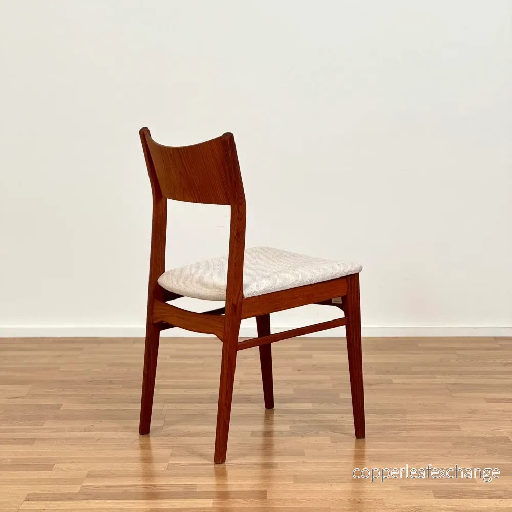 Svenskt set med 6 matstolar "Ole" i teak från IKEA - Bild 3