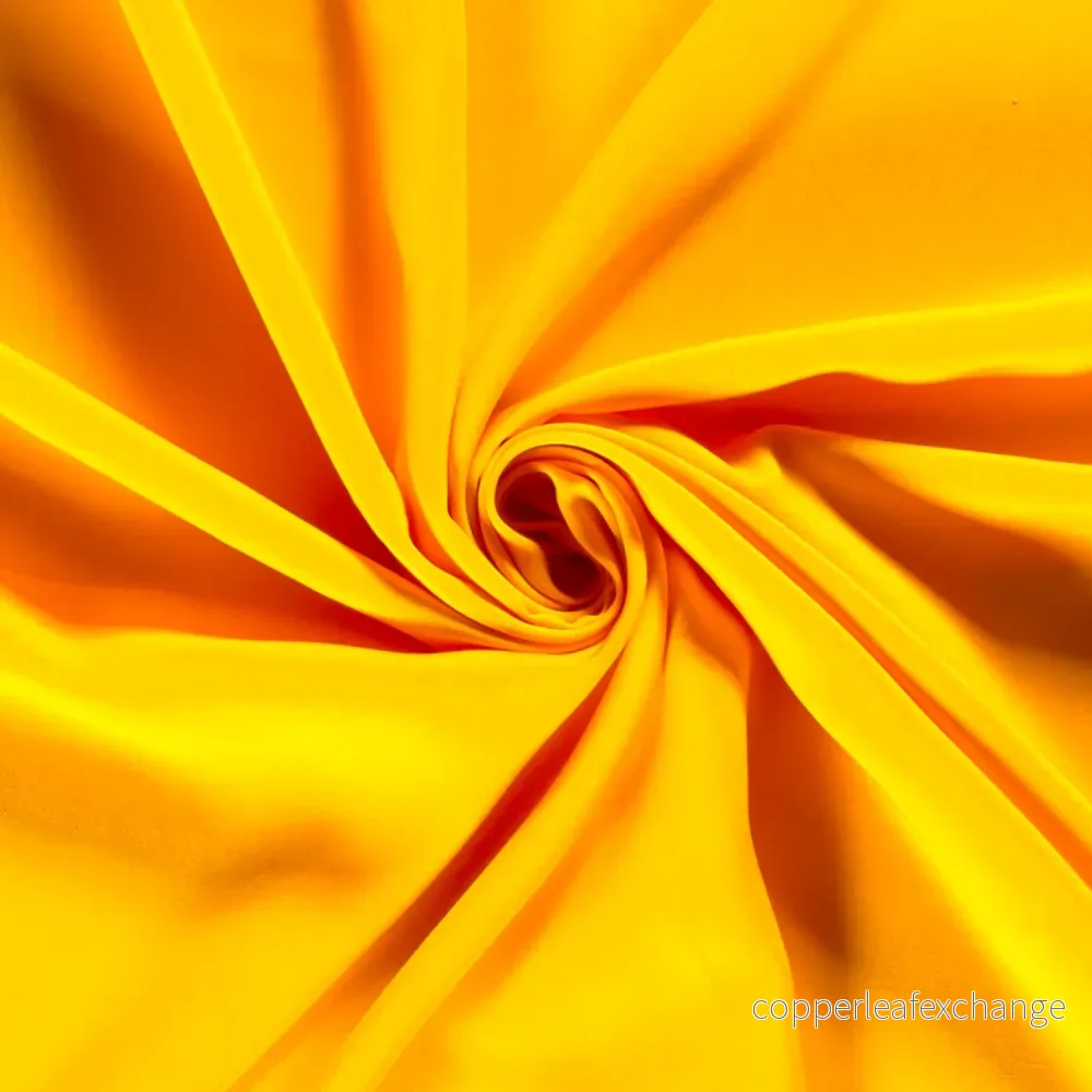 Bamboo – Poplin – Yellow – 034