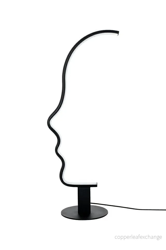 Bordslampa – FACE TABLE, svart Bordslampa – FACE TABLE, svart