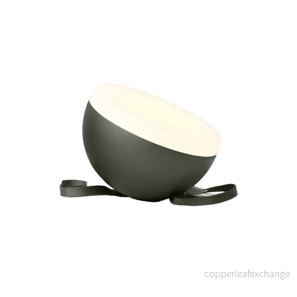 Portabel Bordslampa Sphere, Deep Green