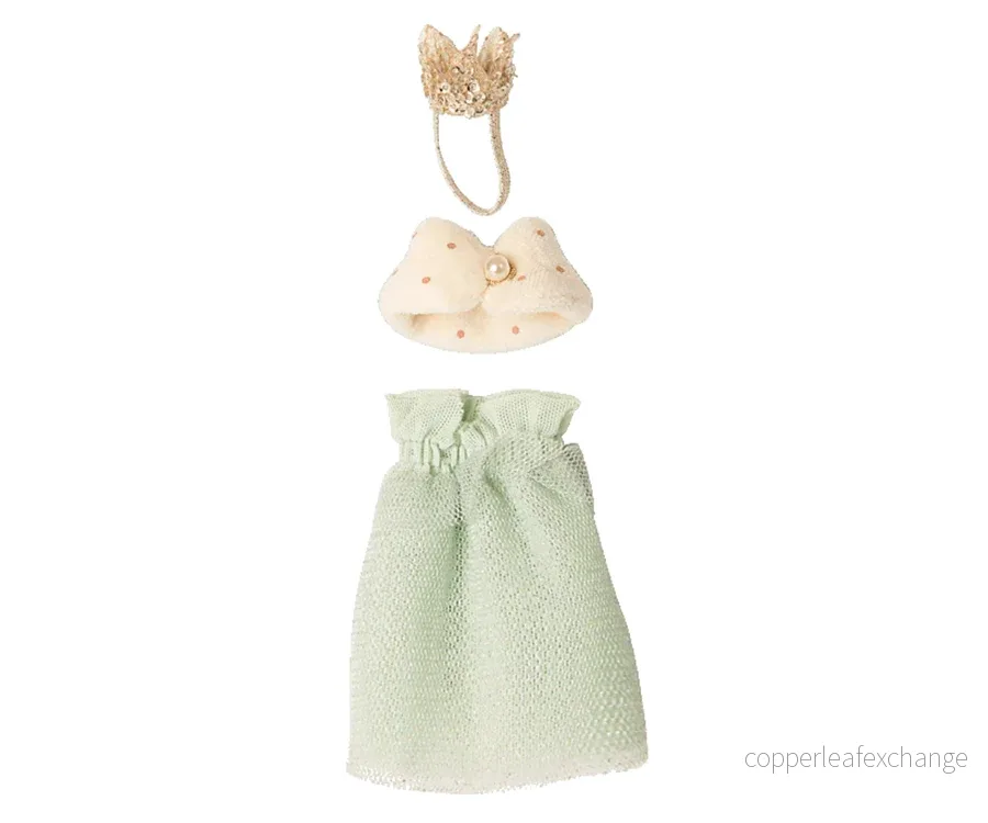 Maileg – Drottningkläder till mamma mus, Queen Mouse Clothes (slutsåld kollektion)