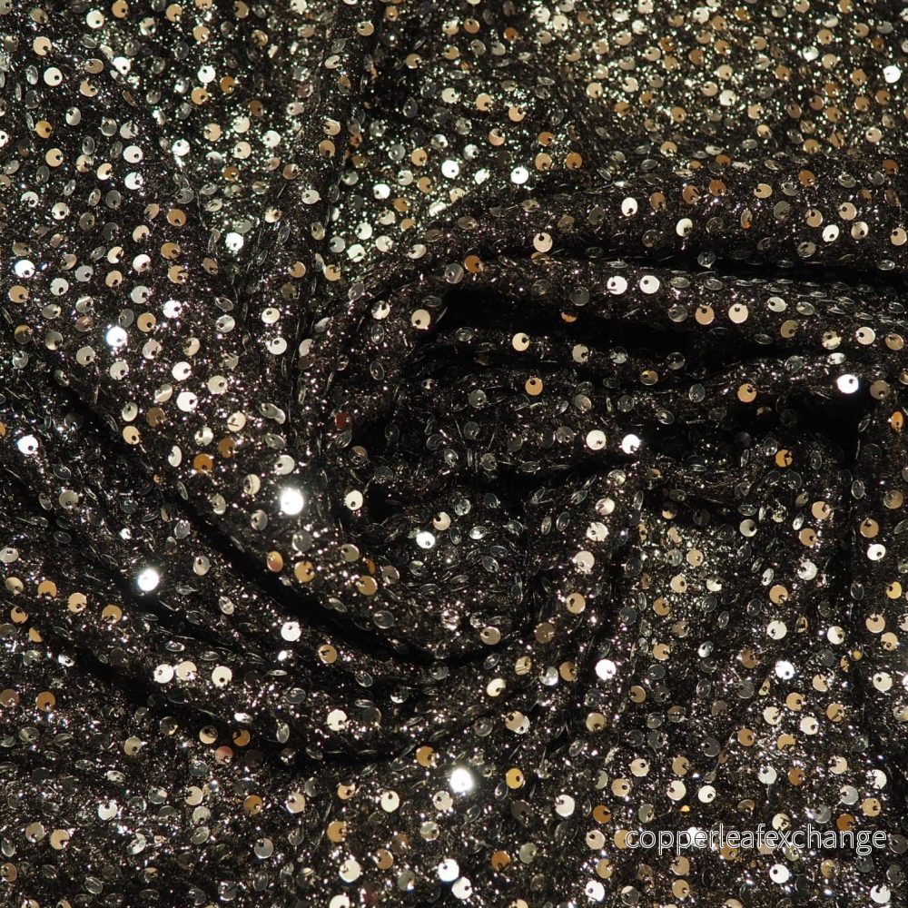 Deadstock – Sequins Black/Silver