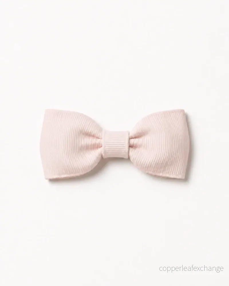 Liten hårrosett, pale pink Liten hårrosett, pale pink