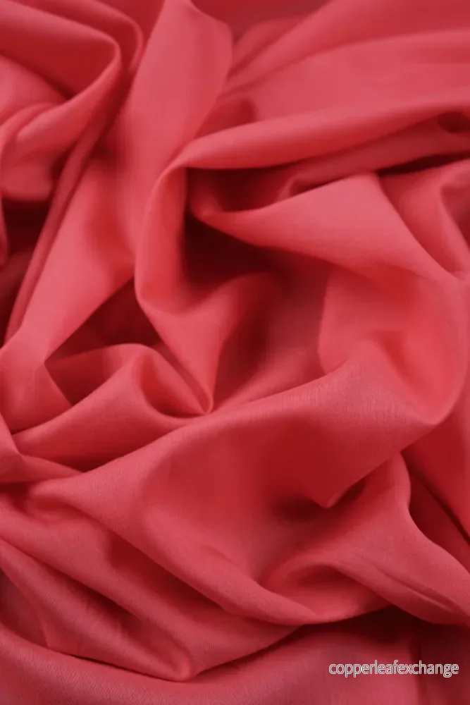 Deadstock – Thin Shirt Fabric – Coral – DS55 Deadstock – Thin Shirt Fabric – Coral – DS55