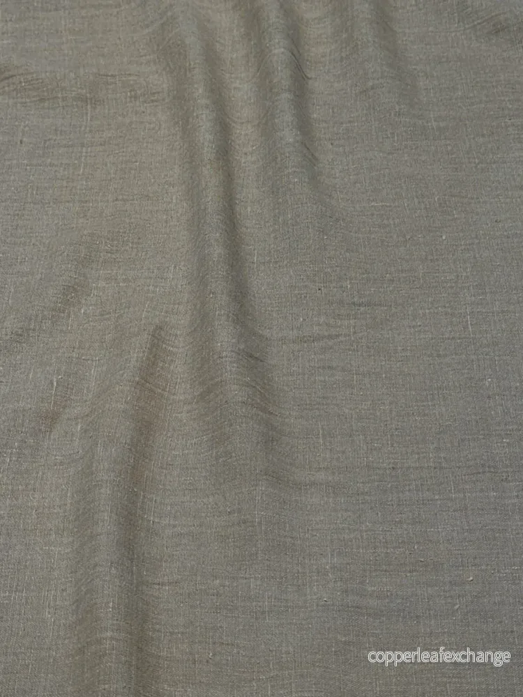 French Stonewashed Linen Verona Curtain Fabric Furniture Fabric 22,000 MD - 02 Natural - Bild 2
