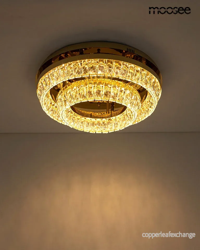 Taklampa Plafond SAVOY 2 Guld - Bild 3