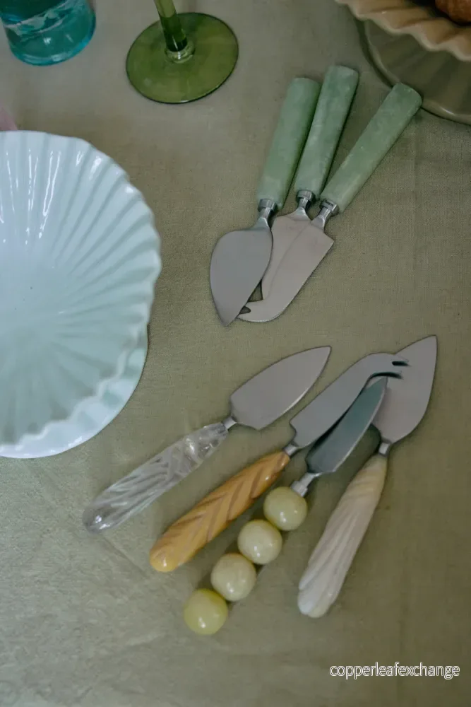 Cheese knives, cream - Bild 2