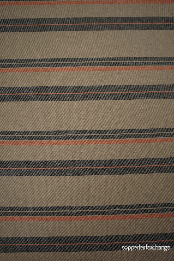 Pattern - Curtain - Interior - 280 cm wide - Navy blue, orange, natural - Positano - 3 - Bild 3