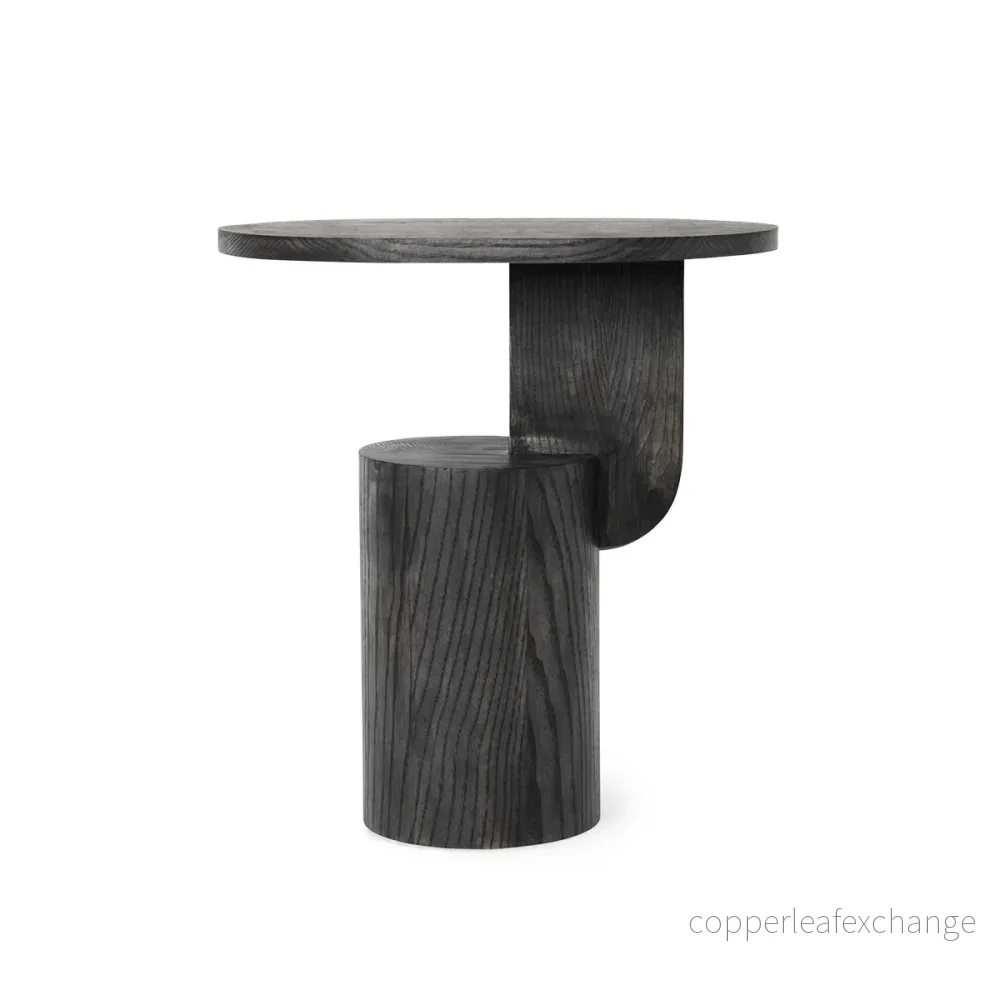 Sidobord Insert, Black Stained Ash
