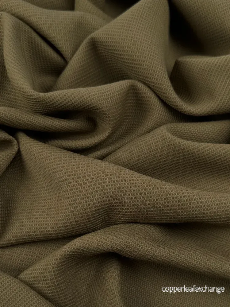 Vintage – Wool with woven check pattern – Olive green – V2 Vintage – Wool with woven check pattern – Olive green – V2