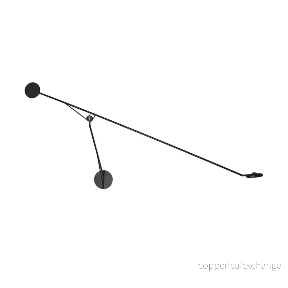 Vägglampa Aaro, Svart