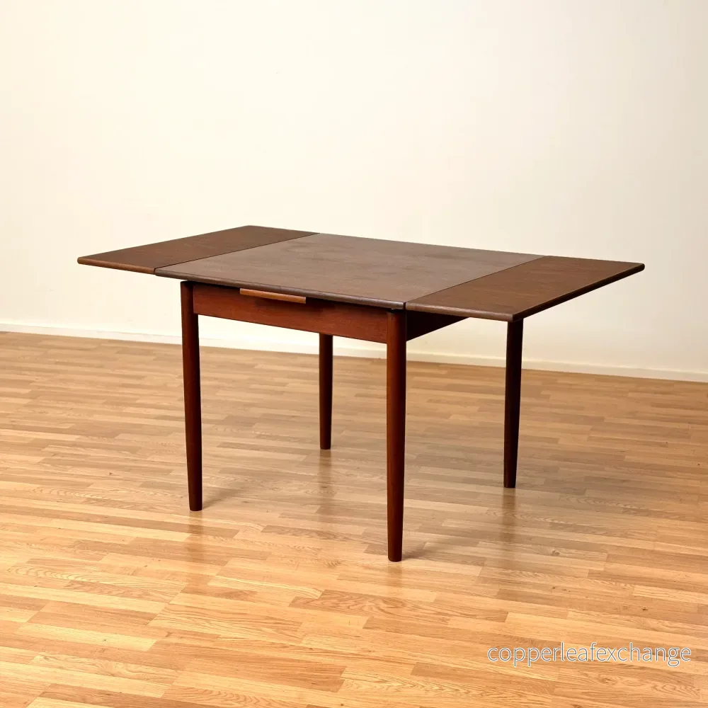Dansk litet matbord i teak - Bild 2