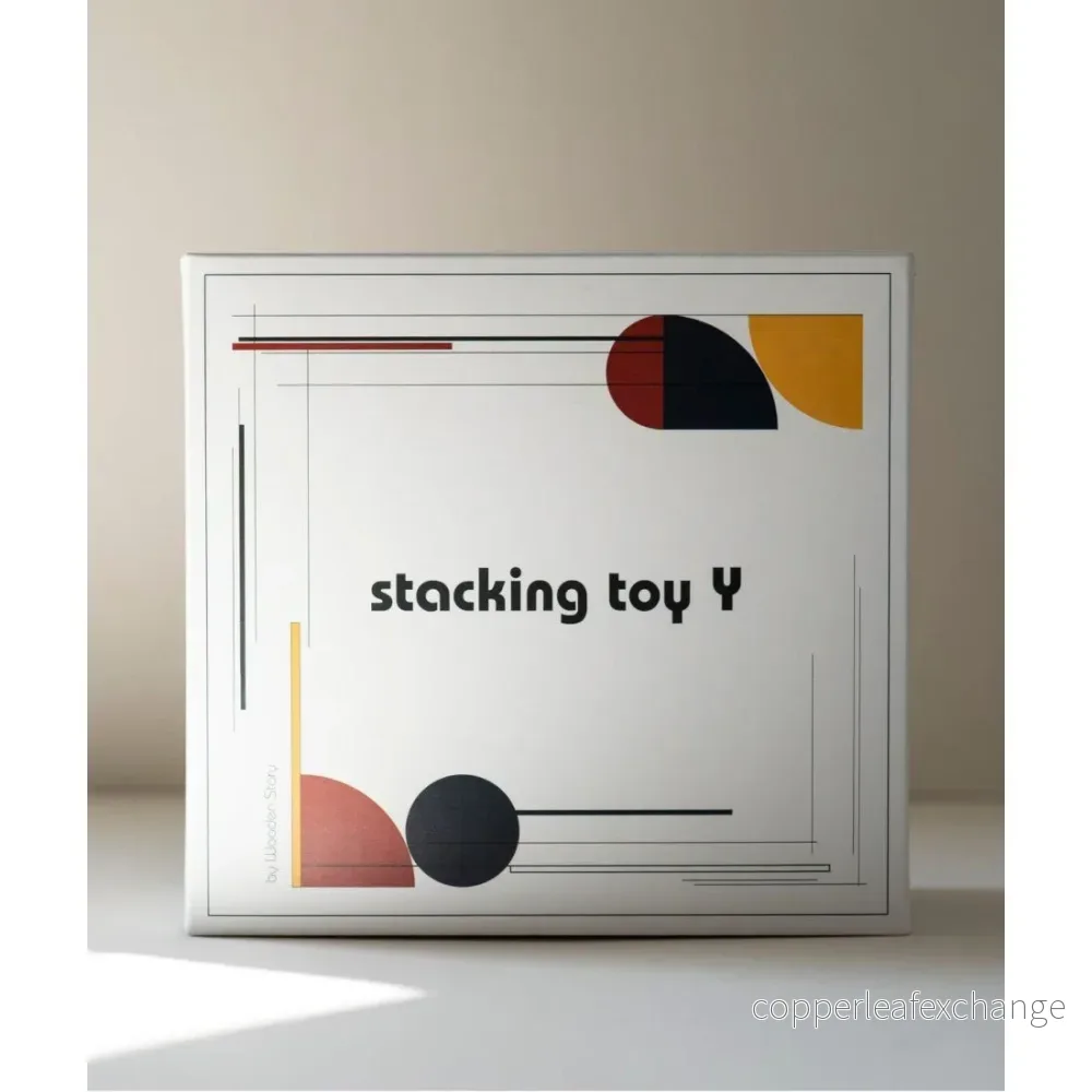 Montessori Inspirerad Modern Stapel Leksak Y - Bild 2