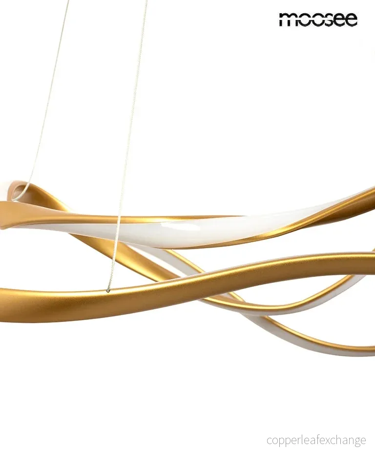 Taklampa MOOSEE - WAVES 2 guld - Bild 3