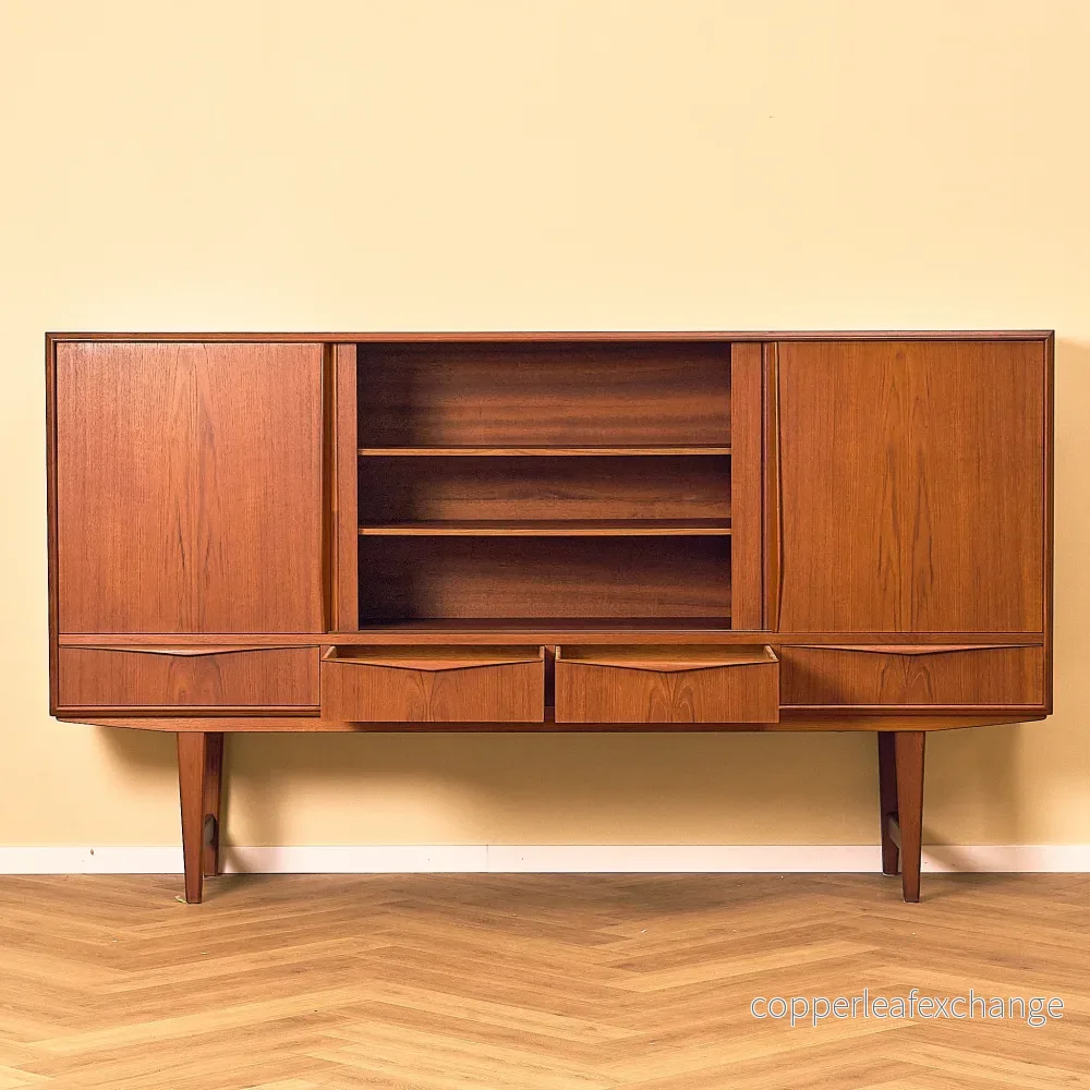 Danish highboard in teak by E.W. Bach for Sejling Stolfabrik - Bild 2