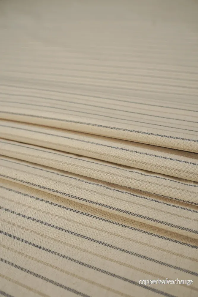 Patterned – Curtain – Interior – 280 cm wide – Navy blue, creme, beige – Sorrento – 1