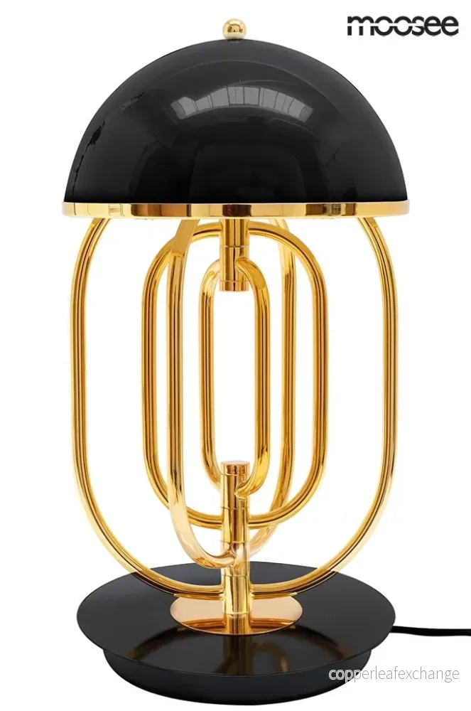 Bordslampa MOOSEE - BOTTEGA, guld/svart - Bild 3