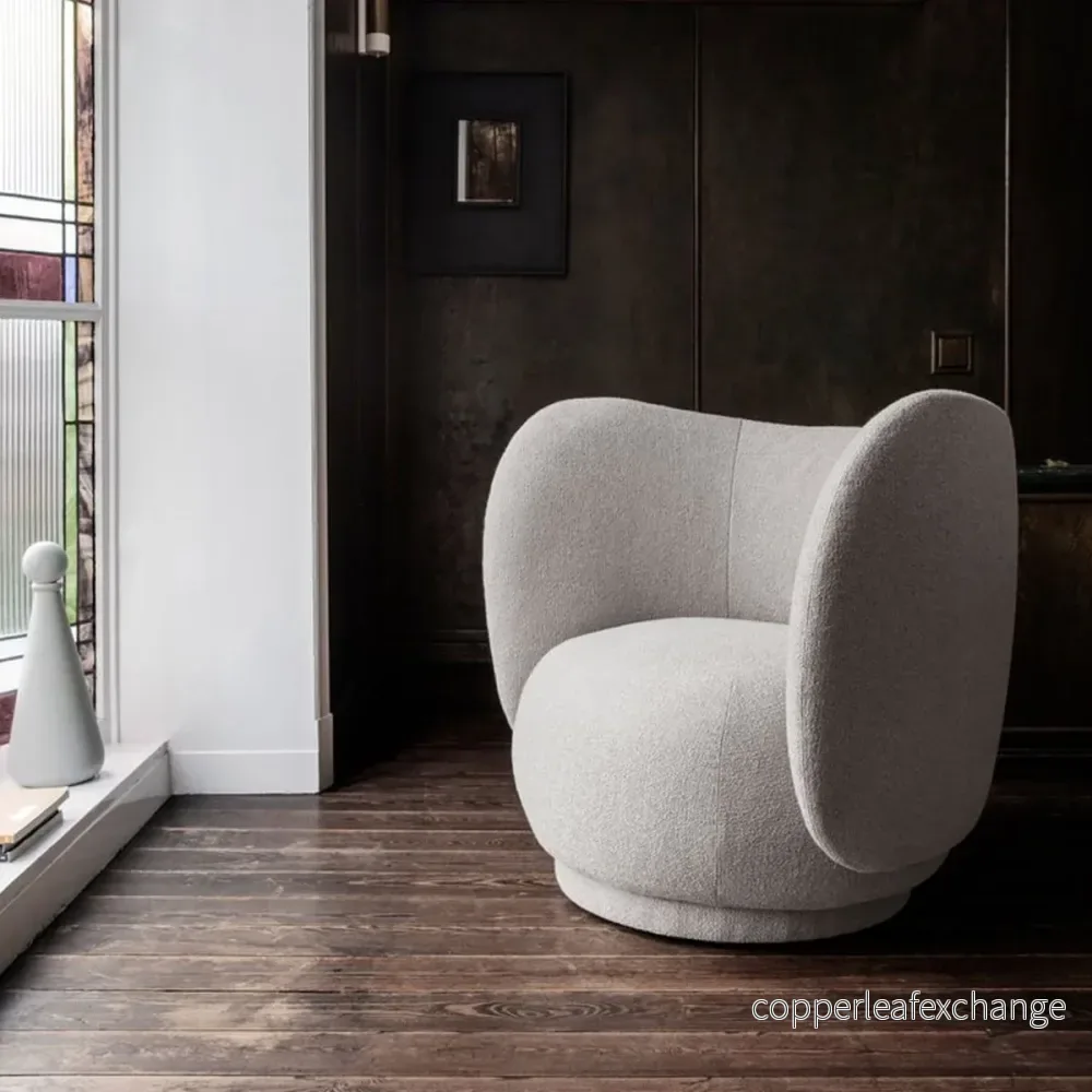 Fåtölj Rico Lounge Brushed, Off-White - Bild 3