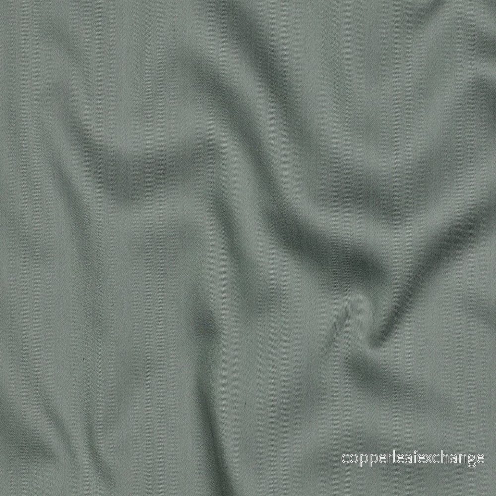 Cotton satin - Fine Luster, Soft - Old green - 051 - Bild 2